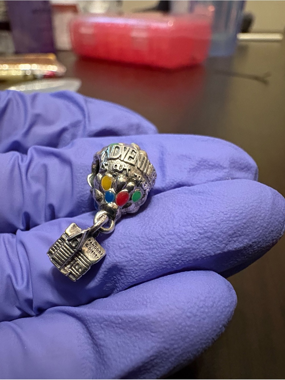 Pandora x Disney Up House S925 and Colored Enamel